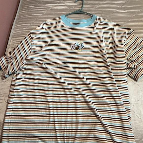 Golf Wang | Shirts | Tyler The Creator Golf Wang Striped Shirt | Poshmark